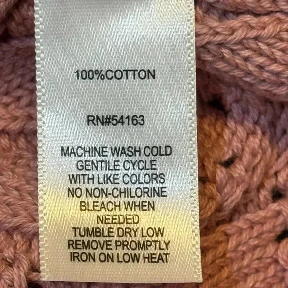 Marc New York Pink Cardigan Sweater Pearl Buttons XS & M - Picture 13 of 13